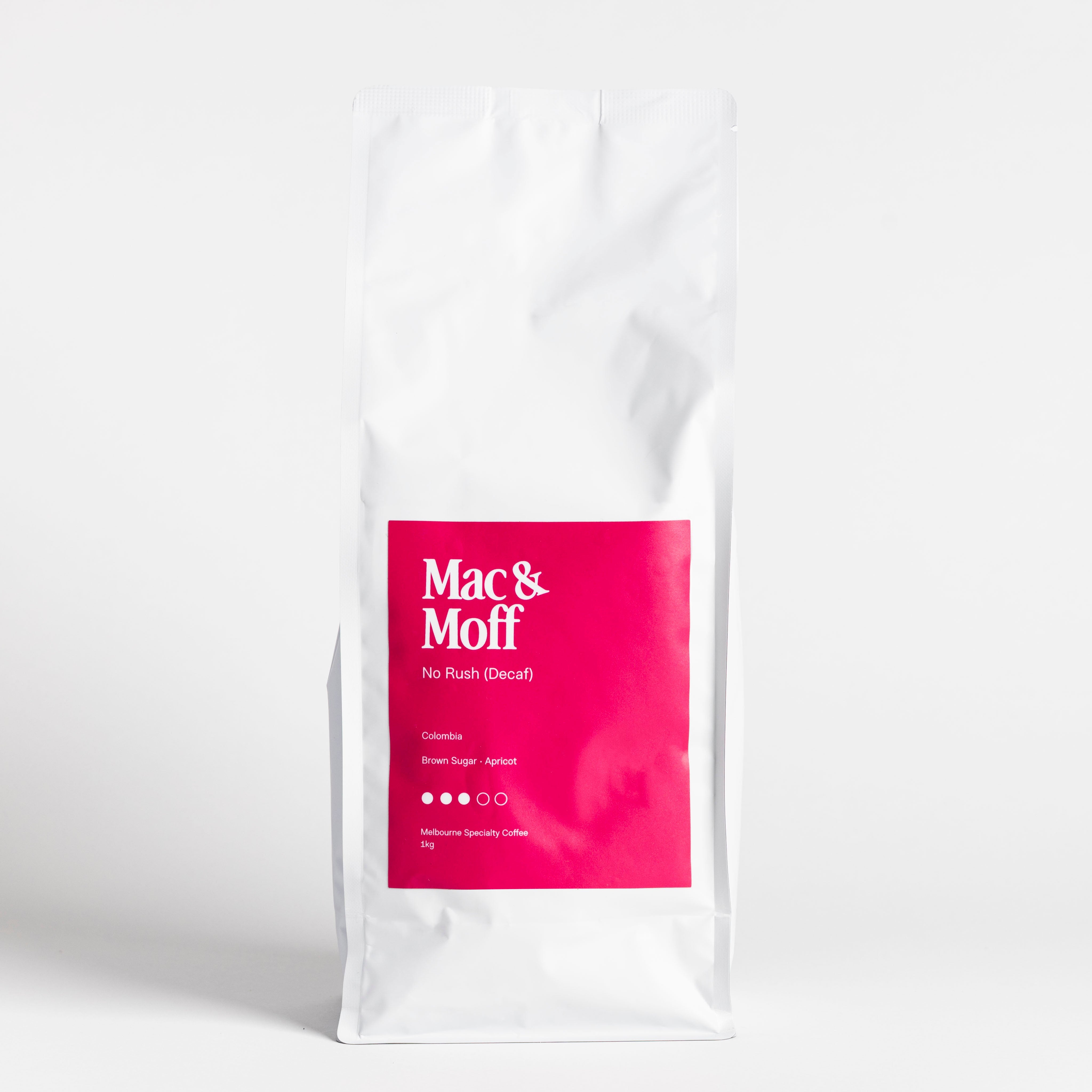 No Rush Decaf 1kg bag