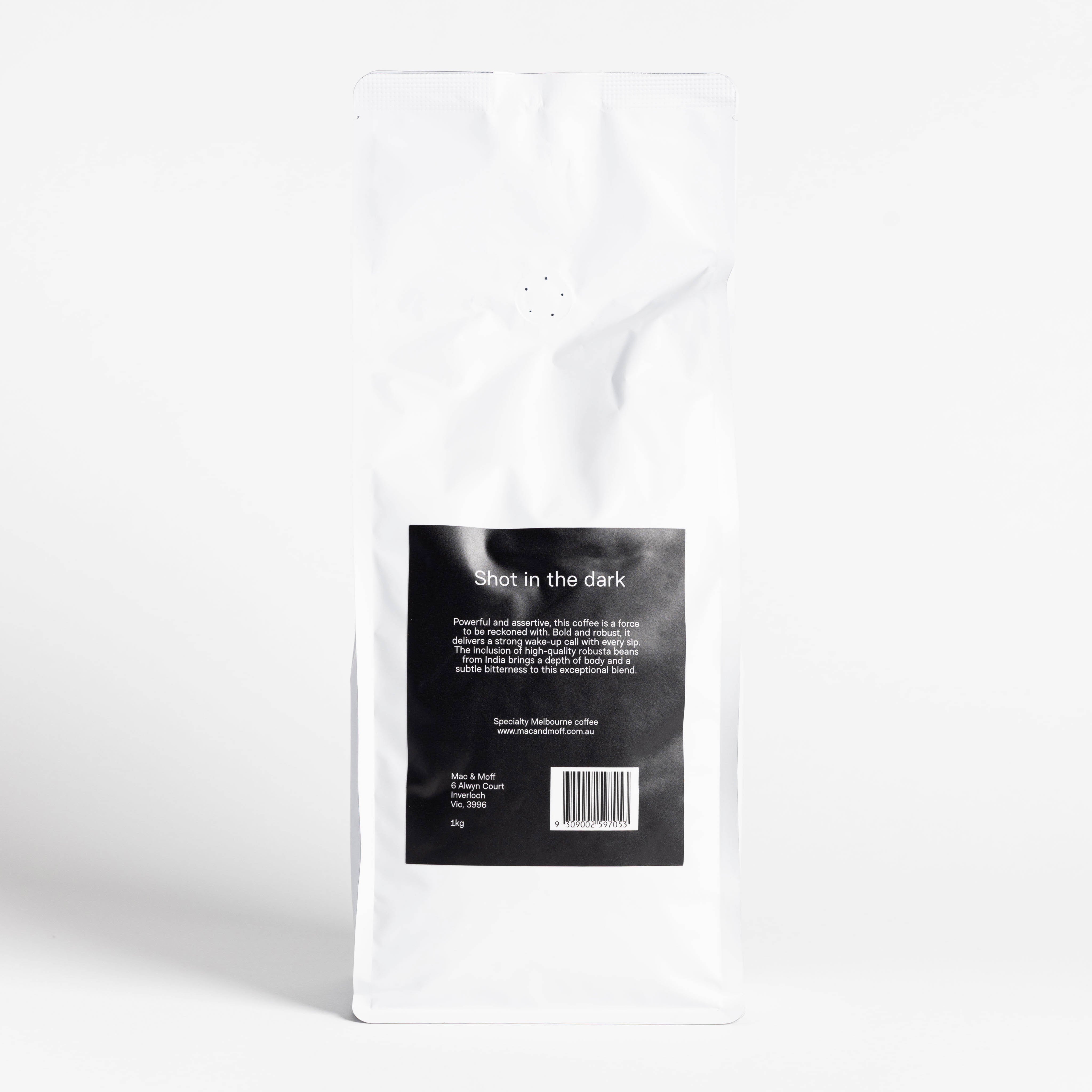 Shot in the Dark 1kg bag detail