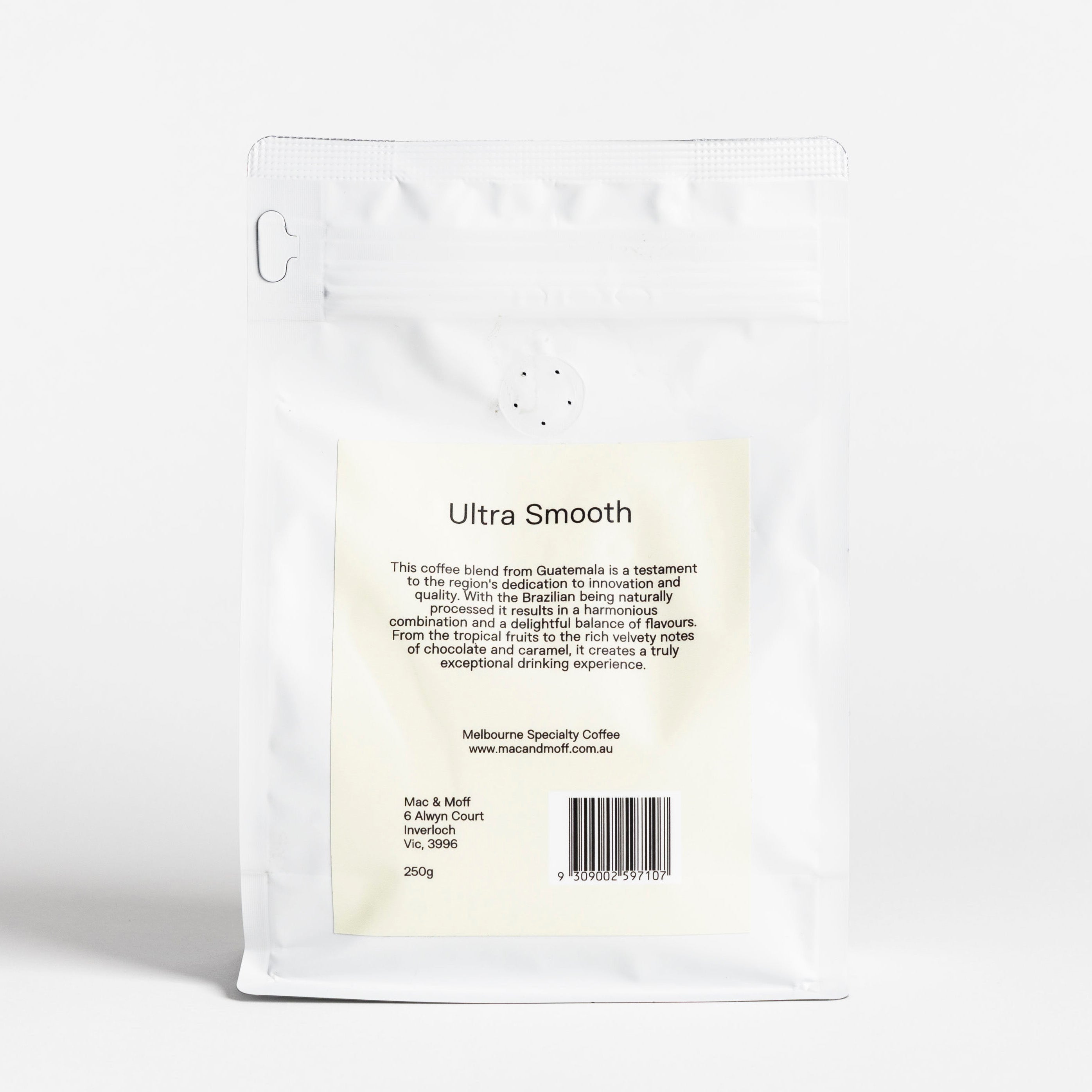 Ultra Smooth 250g bag detail