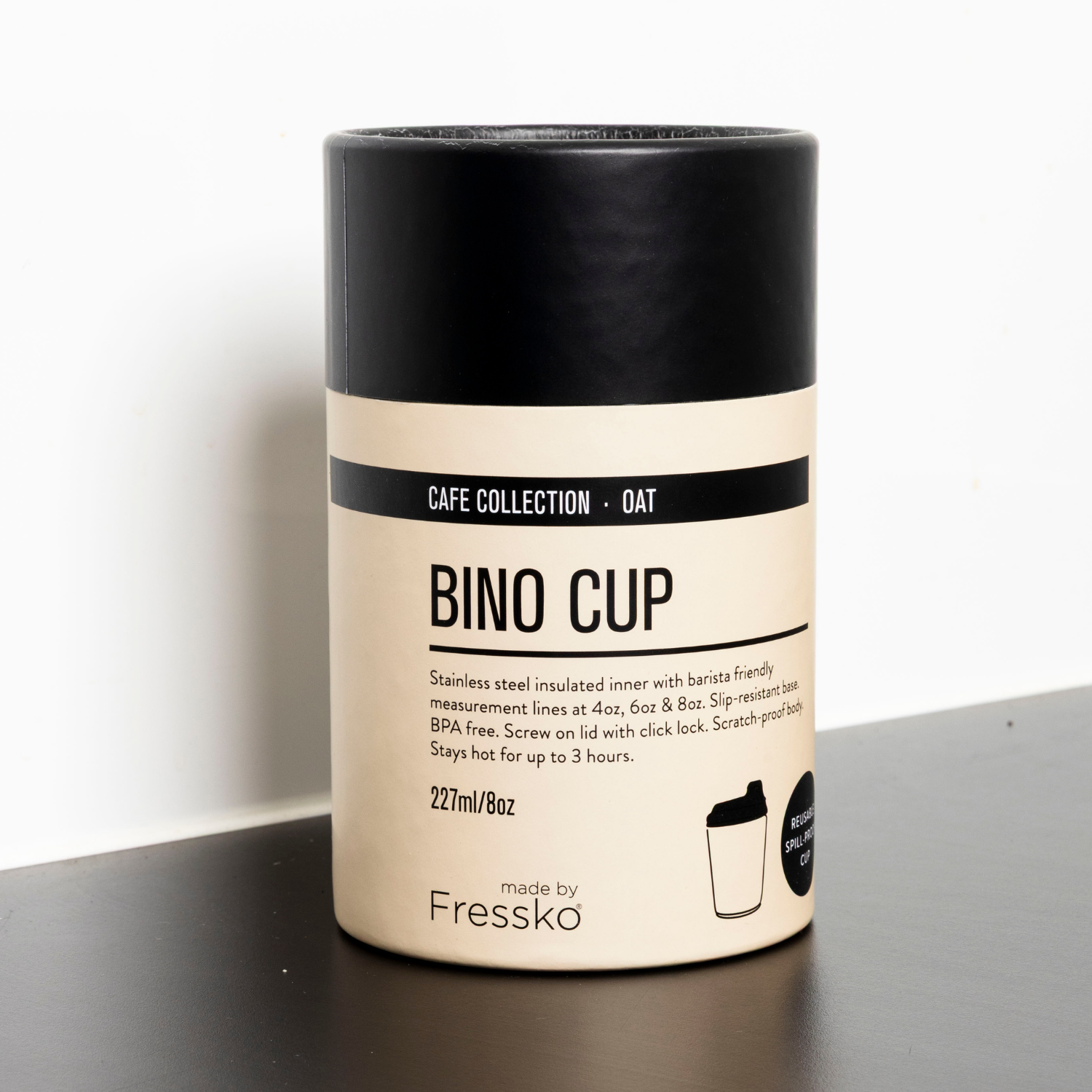 Bino Oat Reusable Coffee Cup | 8oz/223ml