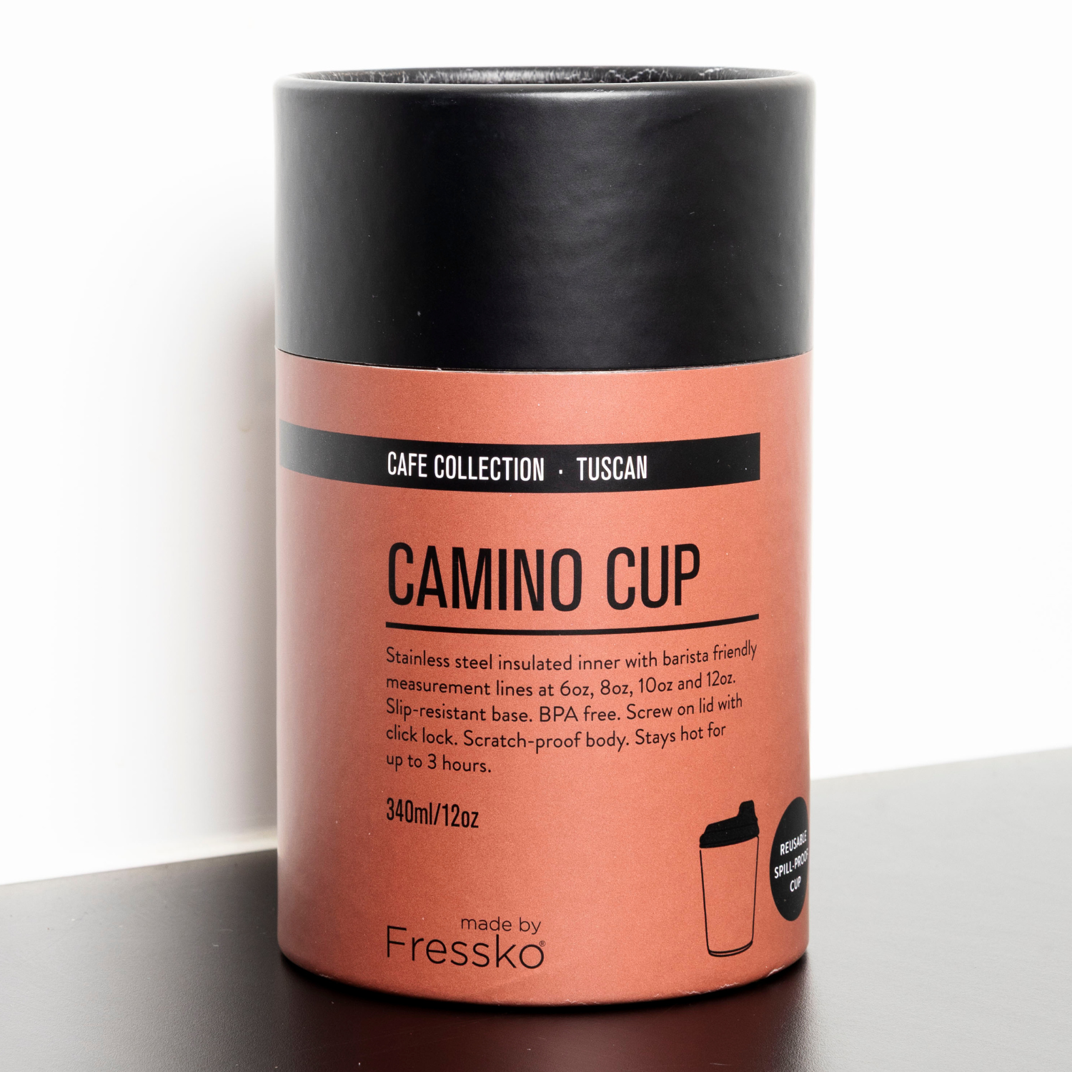 Camino Tuscan Reusable Coffee Cup | 12oz/340ml